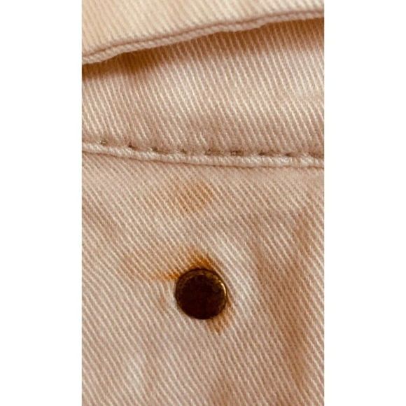 Hei Hei Anthropologie Crop Jacket Cream Three Quarter Sleeve Medium - Picture 6 of 7